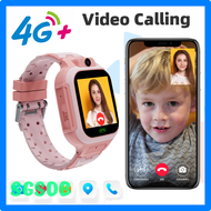 SGSDB 4G SIM Card Smartwatch for Kids 4g Smartwatch Wifi Tracker Voice Chat Video Call Monitor Boys Girls Kids Silicone Smartwatches SVSXB