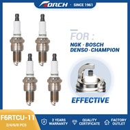 2-8PCS TORCH Spark Plugs F6RTCU-11 Replace for Candles BPR6ES-11(4824) SUBARU 22401AA120 22401-AA130