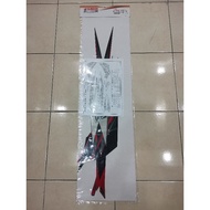 Stripe Sticker Coverset Yamaha Y15 Y15ZR V1 ( Merah Robot ) Ysuku 100% HLY Original Yamaha Y SUKU Co