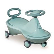 Manlong Swing Car Music Light Car Universal Wheel1-3-6Year-Old Mute Wheel Baby Toy Scooter