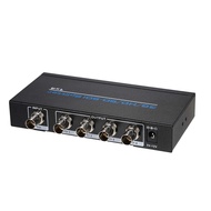 [Officestucio-Ready Stock] 3G/HD/SD_SDI Splitter 1 * 4 Distribution Input Outputs Supports HD-SDI SD