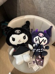 Sanrio Kuromi 公仔 牛仔布 皮