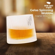One Two Cups Wobble Cognac Champagne Wine Glass 150ml - YJ101