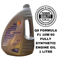 Q8 Engine Oils Fully Synthetic Formula F1 10W-50 1 Litre