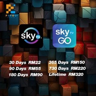 [FAST SHIPMENT] SKYTV 1/3/6 MONTHS/ YEARLY (TVBOX / MOBILE VERSION) RENEW PAKEJ | LIVE TV | DRAMA MO