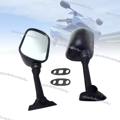 Black Rear View Side Mirror For Suzuki K1 K2 GSXR1000 GSX-R1000 GSXR 1000 2001-2002/GSXR600 GSXR750 