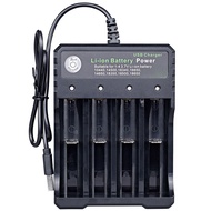 JK 4 Slot USB 18650 Battery Charger For Battery 18650 Charging 3.7V Rechargeable Lithium Battery