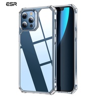 [Free Shipping] ESR Air Armor Compatible with iPhone 12 /iPhone 12 Pro/iPhone 12 Pro Max Clear Case การป้องกันการตกกระแทกระดับทหาร มุมดูดซับแรงกระแทก ต่อต้านสีเหลือง