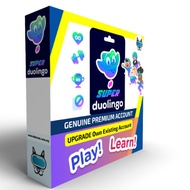 【Auto delivery】 【SUPER】Duolingo Super Upgrade Acount under Family Plan | Learn Multiple Language