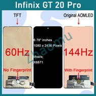 Original AMOLED Infinix GT 20 Pro 5G LCD Display Touch Screen Replacement