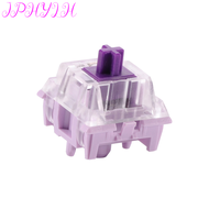 [JPHYLH] NEW Gazzew Boba LT RGB Linear Thock switches for Mechanical keyboard customization 5pin 65g bottom Hard Pin RGB Plastic