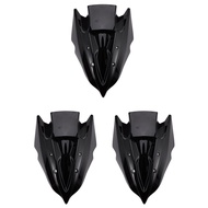 wsustore--3X Windshield for Z250 Z300 Z 250 300 2013 2014 2013-2015 Double Bubble Windscreen Wind De