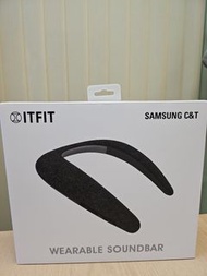ITFIT - ITFIT by Samsung C&amp;T 穿戴式掛頸藍芽喇叭 ITFITSP07 - 黑色