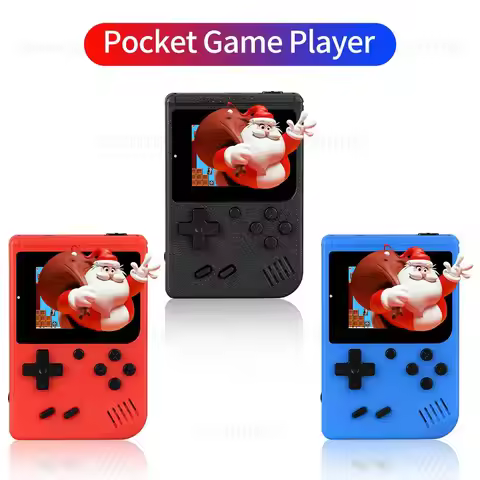 Mini Handheld Game Player Retro Game Boy Portable 8-Bit 3.0 Inch LCD  Video Game Console Built-in 50