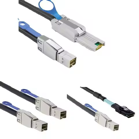 3M 2M 1M External Mini SAS 4X SFF 8088 26Pin Mini SAS To Mini SAS SFF 8644 High Density SFF 8644 Dat