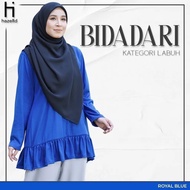 HAZEL TD [Cotton] Long Tee Muslimah Labuh A Cut