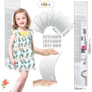 EWEA Growth Chart Mirror for Wall, Growth Chart Foldable Growth Chart Mirror, Height Measuring Mirro