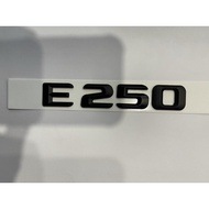 Mercedes Benz E250 Emblem Logo Matt Black | Mercedes E 250 Emblem Logo
