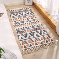[READY STOCK] Long Shape Bedroom Living Room Floor Mat, Linen Carpet, Permaidani Panjang [60cm x 180