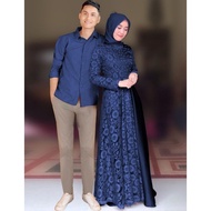 HS -Baju Couple Kondangan Kekinian Modern Kapel Pesta Elegan Mewah