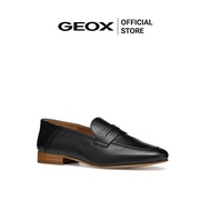 GEOX รองเท้าหนังผู้หญิง รุ่น D MANTINEA - BLACK SS25 (D552EAC9999F_S5BKXX)