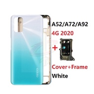 Back cover housing for oppo A52 A72 A92 2020 4G Front frame middle frame
