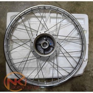 Honda Wave100/ Wave100R (Blh pnp di Ex5 dream) Front Rim Set (Nos asal motor) -Rim dpn Aap size 140-