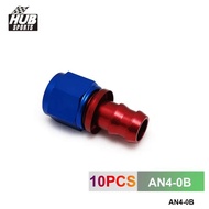 AN4 Straight Degree push on Oil Fuel Line Hose End Fitting HU-AN4-0B