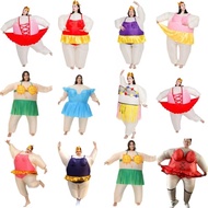 movie costume cosplay costume adult Inflatable Sumo Ballet Costume - Adult Funny Cartoon Performance