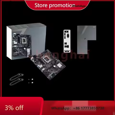 CHKJ-2025NEWHot Sale Motherboard A-SUS PRIME H610M-E D4 64GB, DDR4 for Motherboard Gaming