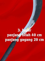 Pisau Tebu / Golok Tebang Tebu / Golok Panen Tebu / Sabit Tebu / Arit Tebu / Alat Panen Tebu