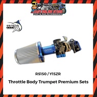 Easy Online Store Throttle Body Trumpet Premium Sets Espada®️ RS150 / Y15ZR 32MM 34MM 36MM 38MM Motorcycle Accessories