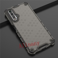 Huawei Nova 5T Case Hard Honeycomb Clear Shockproof Phone Casing Huawei Nova 5T Nova5T Back Cover
