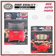 DISC BRAKE PAD (FRONT & REAR) - ZONTES - ZONTES 350E/ 350D/ 368D/ 368E/ 368G (NK)