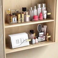 ST/ Mirror Cabinet Storage Box Bathroom Cosmetics Lipstick Organizing Box Bathroom Cabinet Desktop Acrylic Mask Storage