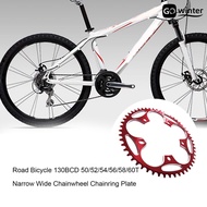 [GW]Road Bicycle 130BCD 50/52/54/56/58/60T Narrow Wide Chainwheel Chainring Plate