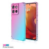 Four-corners Shockproof Gradient TPU Case for Motorola Moto G96 G56 G86 G24 Power Moto G Stylus 5G(2