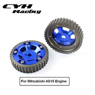 2PCS Adjustable Cam Gear Pulley For Mitsubishi 4G15 Engine