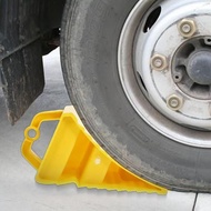 Wheel Stopper for Car Anti-Slip Multipurpose Wheel Stopper Space-Saving Yellow Tire Chocks Portable Wheel Chocks phdsg phdsg