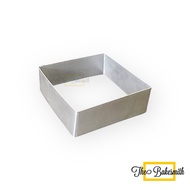 Gardenia Bread crust cutter/ Square Burger Ring / Cookie cutter/ Acuan Burger / Ring Roti / Aluminiu