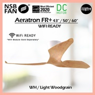 NSB FAN AERATRON FR+ 43 / 50 / 60 Inches WiFi Ready + Module With Remote Control 6 Speeds DC Motor C