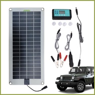Solar Panel Kit 30W 12V Solar Panel Battery Charger for Cars Upgraded Solar Powered Battery Charger Solar Panel paca1sg
