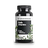 Daily Vitamins - 120 Multivitamin Capsules - All Valuable Vitamins A-K - Perfect for Athletes - Vegan, High Dose, No Unnecessary Additives - Produced in Germany &amp; Laboratory Tested