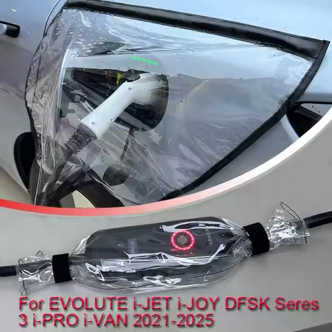 For EVOLUTE i-JET i-JOY DFSK Seres 3 i-PRO i-VAN Car New Energy Charging Port Rain Cover Rainproof D