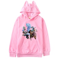 Raya and The Last Dragon Boys Hoodies Girls Long Sleeve Hooded Sweater 2021 New Cotton Anime Cartoon Print Clothes 8697 Kids Clothing Pullover Sport Casual Sweatshirt