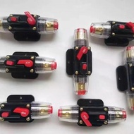 Fuse DC 12V-24V 50A Circuit Breaker Reset Fuse Audio Solar Panel