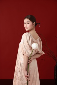 AO’EM STUDIOS | YEN ANH DRESS - [TẶNG KÈM 1 TÚI GẤM XỐP HỌA TIẾT NỔI XINH XẮN] - ĐẦM SUÔNG DÀI CHẤT 
