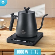INOVSSTR Electric Coffee Kettle Water Heater Gooseneck Timer 1000W 1L - HR-462