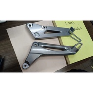 RESTORE DEMAK EX90 BRACKET FOOTREST WITH RUBBER-DEMAK EX90/DAYANG 90-SET