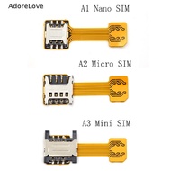ADL Hybrid Dual Micro Nano SIM Card Adapter Converter Extension SD Slot Android LE